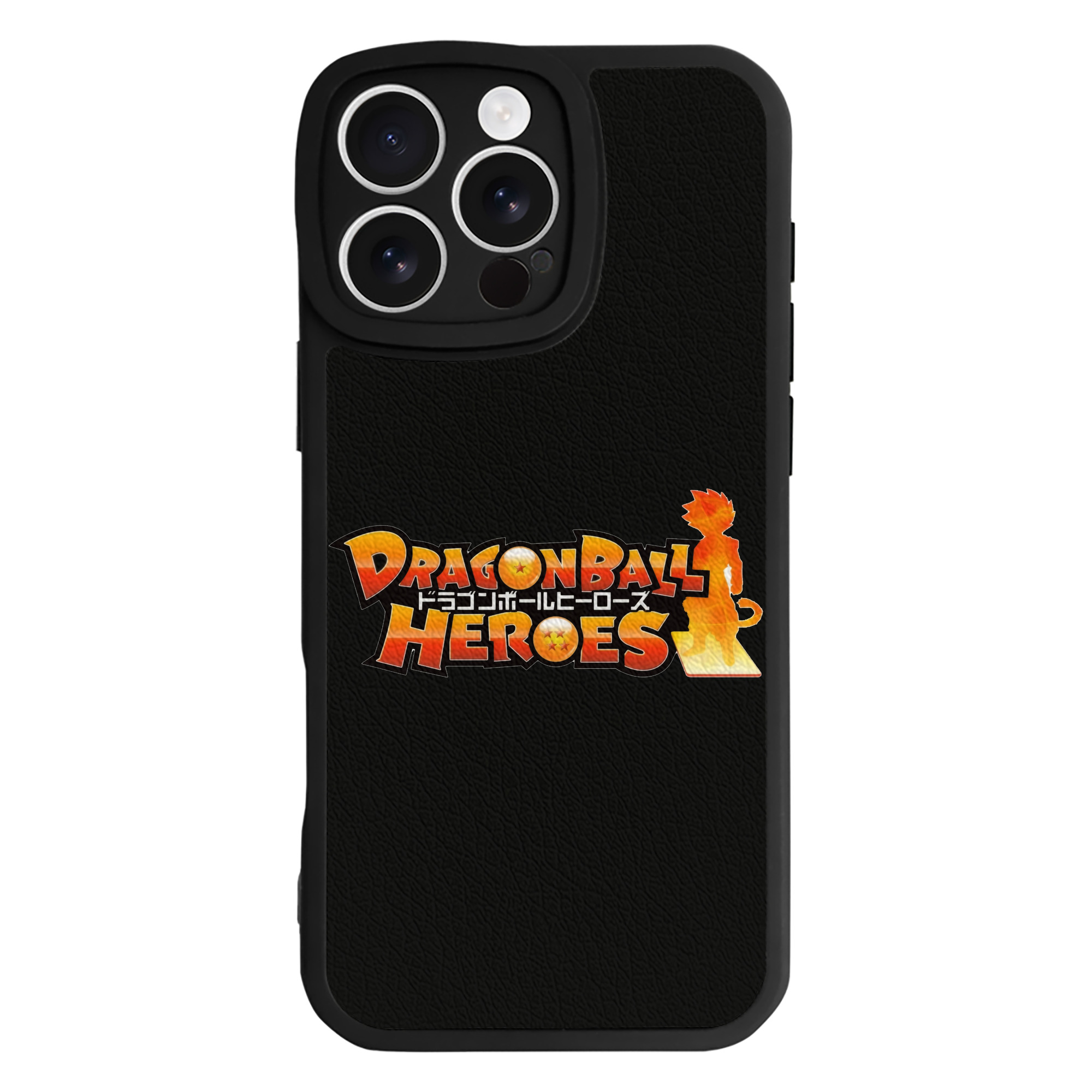 （画像用） ドラゴンボール DRAGON BALL 【iPhone 16シリーズ対応】シリコンスマホケース（レザー調） 材質：シリコン